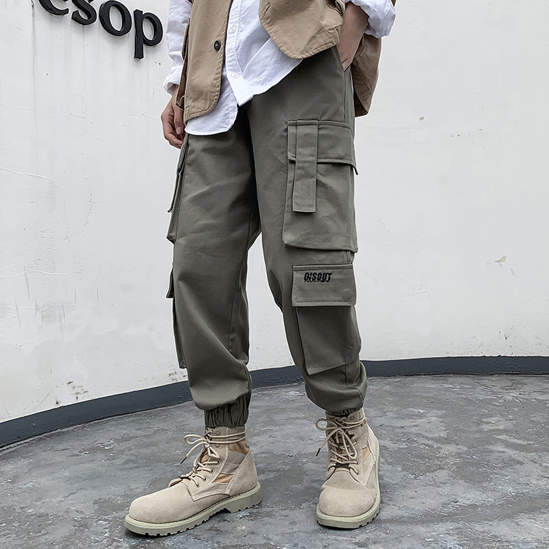 Work Men's Trousers Loose Trend Sports Pants - TheFindify