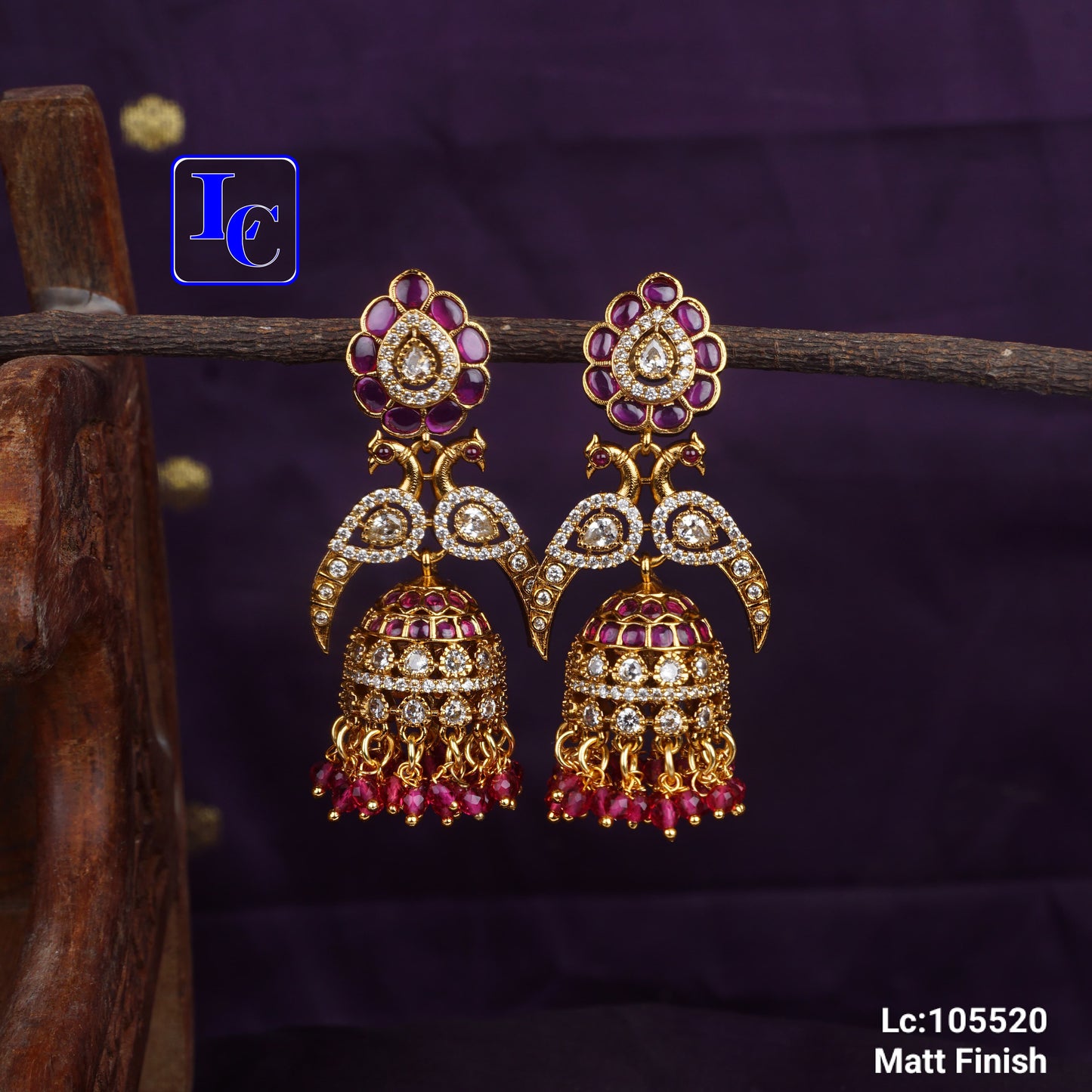Glow & Glam Premium Golden Earrings - TheFindify