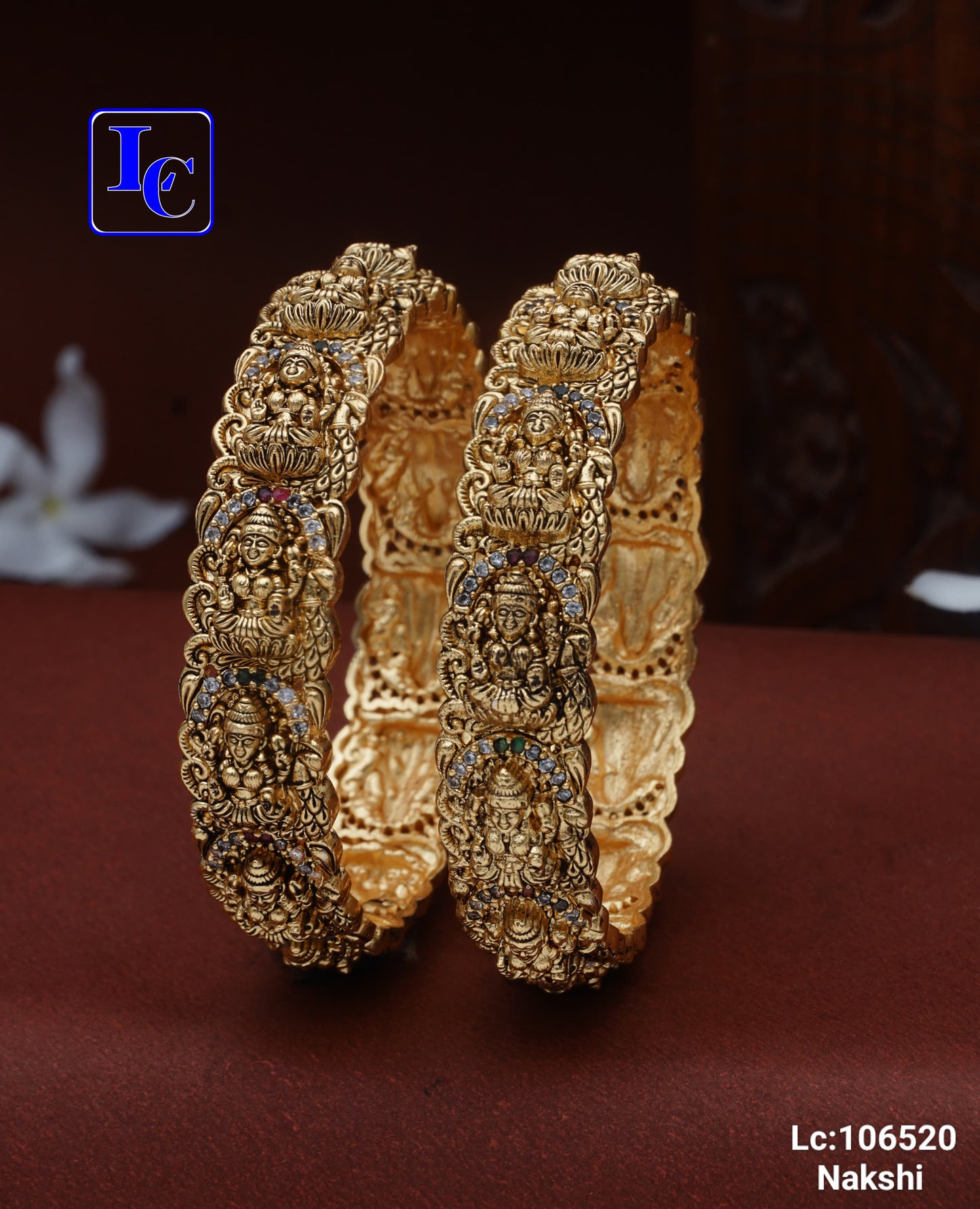 Holy Deity Nakshi Bangles – Matte Finish Nakshi Bangles