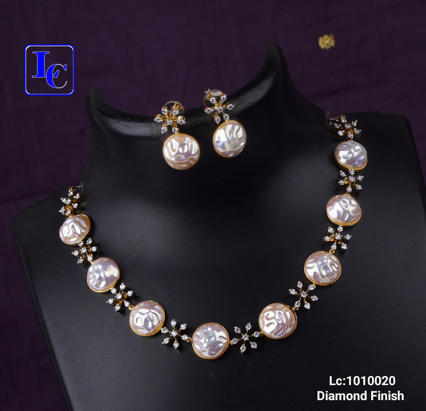 Ocean Pearl Necklace Set - TheFindify