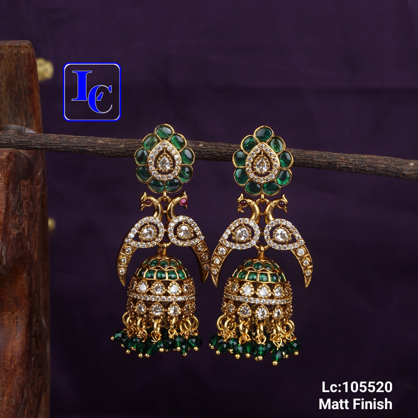 Glow & Glam Premium Golden Earrings - TheFindify