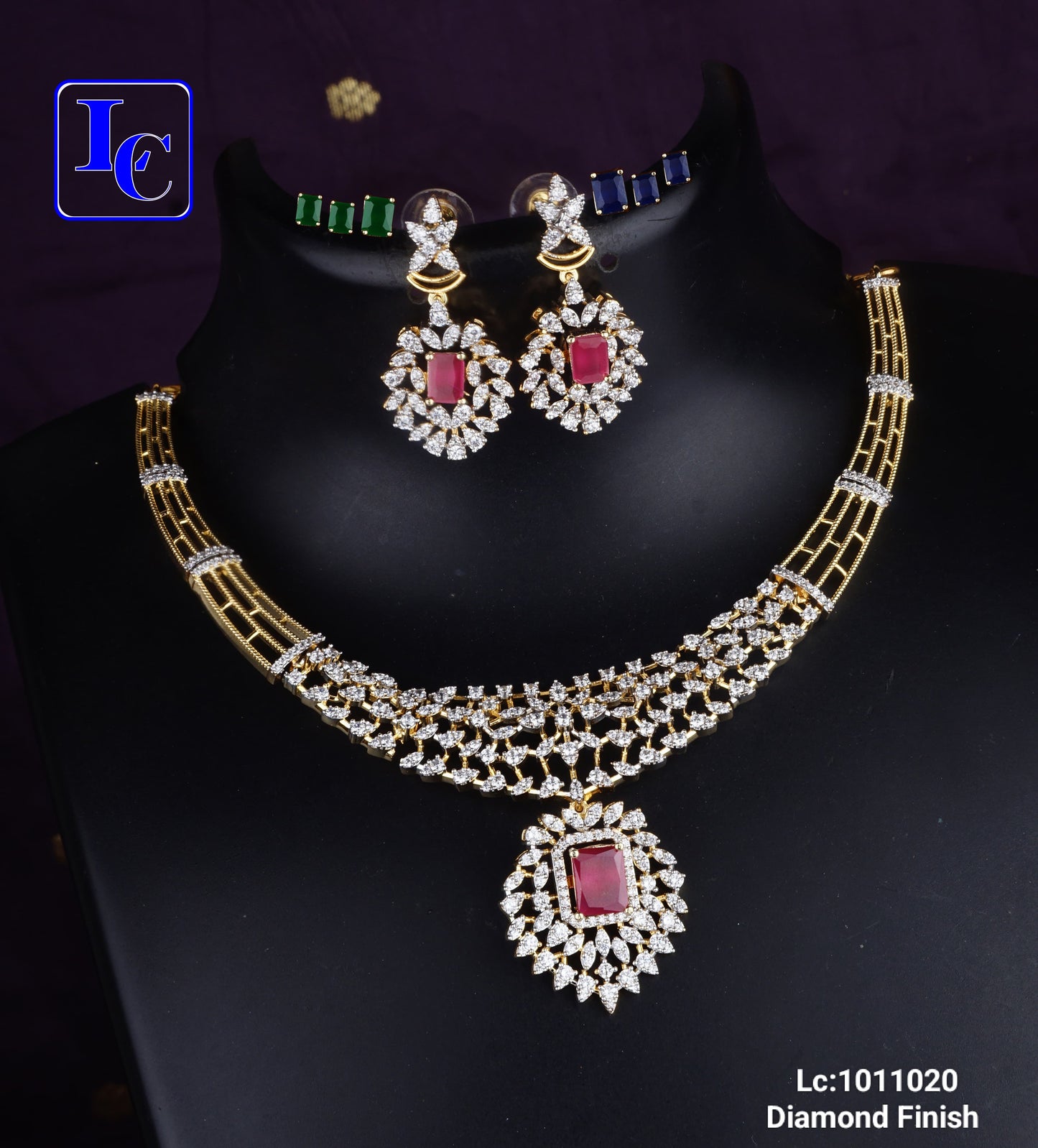 Radiant Spark Diamond Choker Set - TheFindify