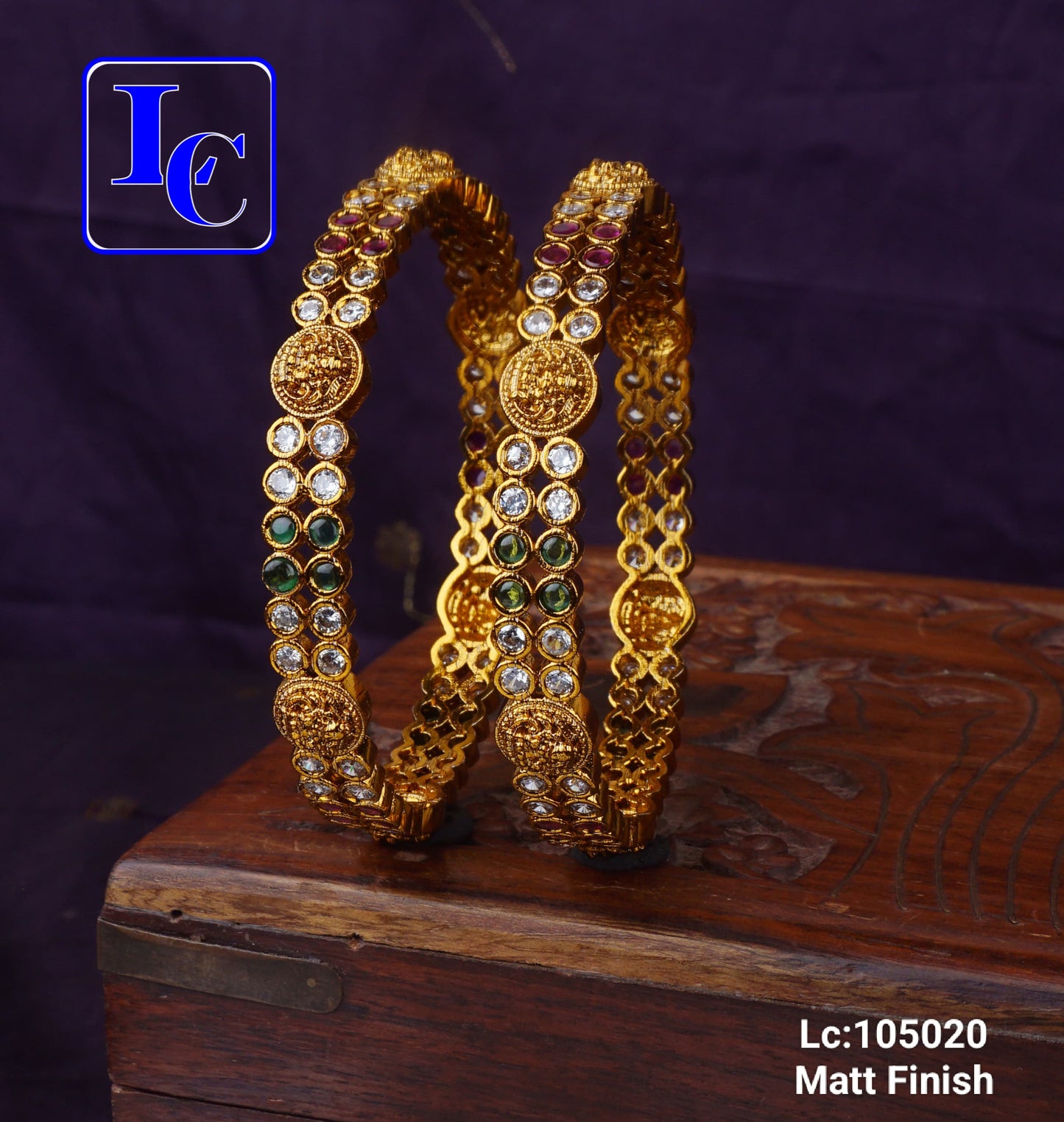 Zarika Matt Finish Bangles - TheFindify