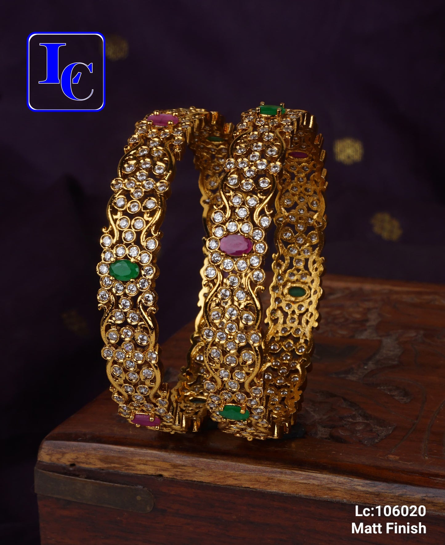 Ivory Gold Radiance Bangles - TheFindify