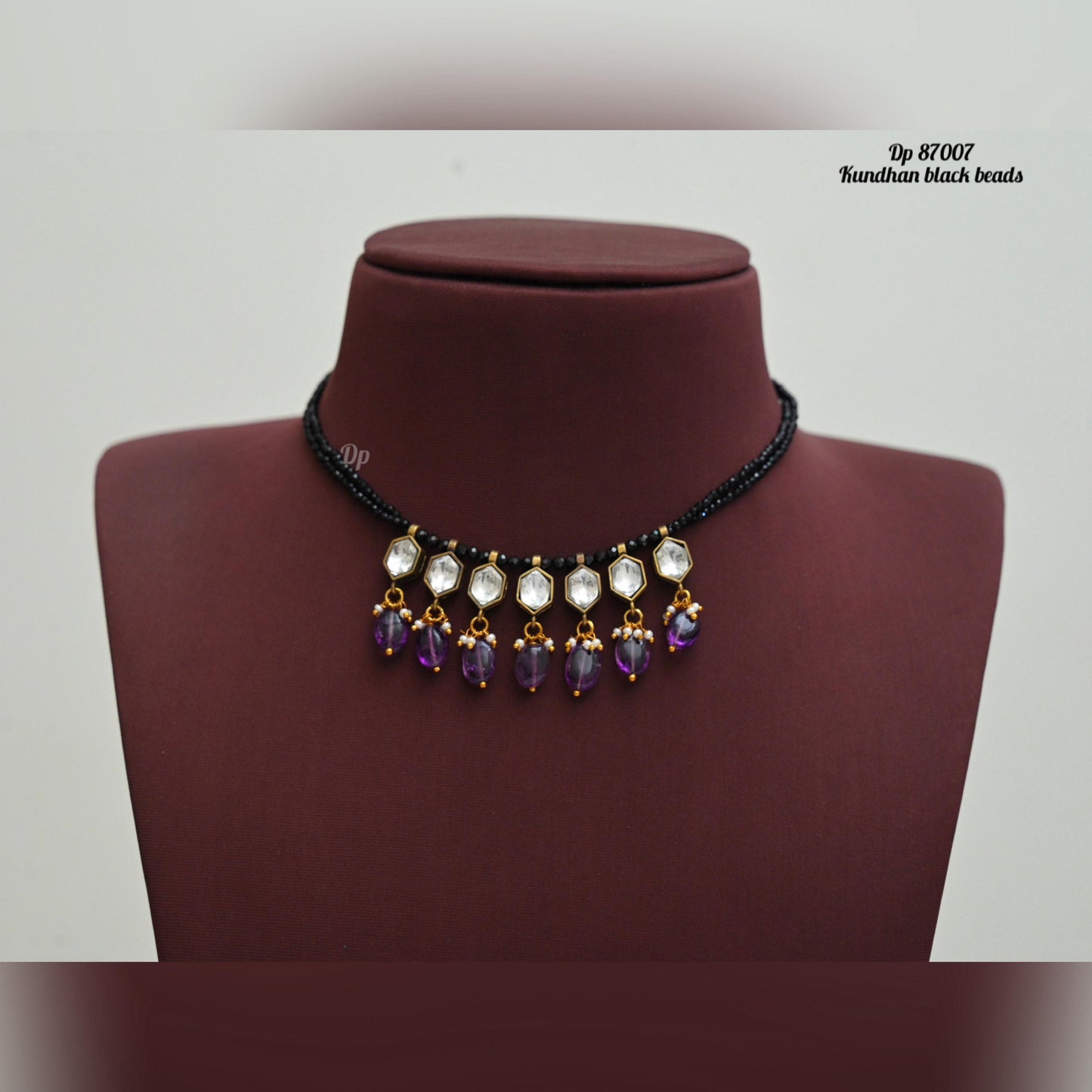 Falak Charm Black Beads Edition