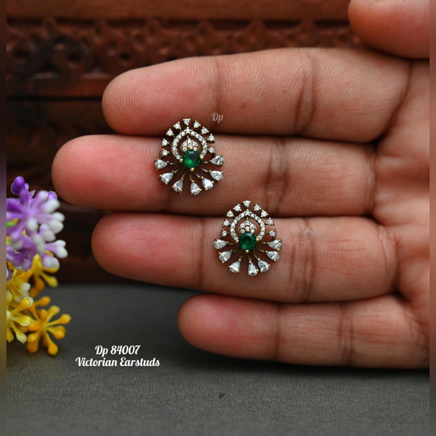 Victorian Ear Studs - TheFindify