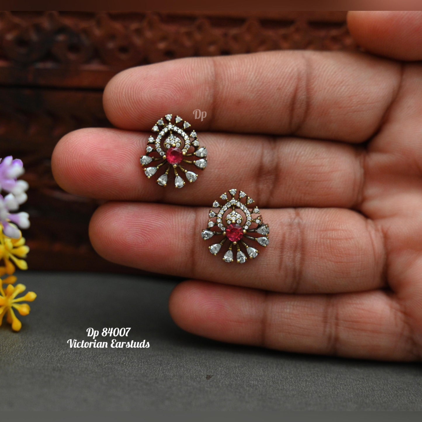Victorian Ear Studs - TheFindify