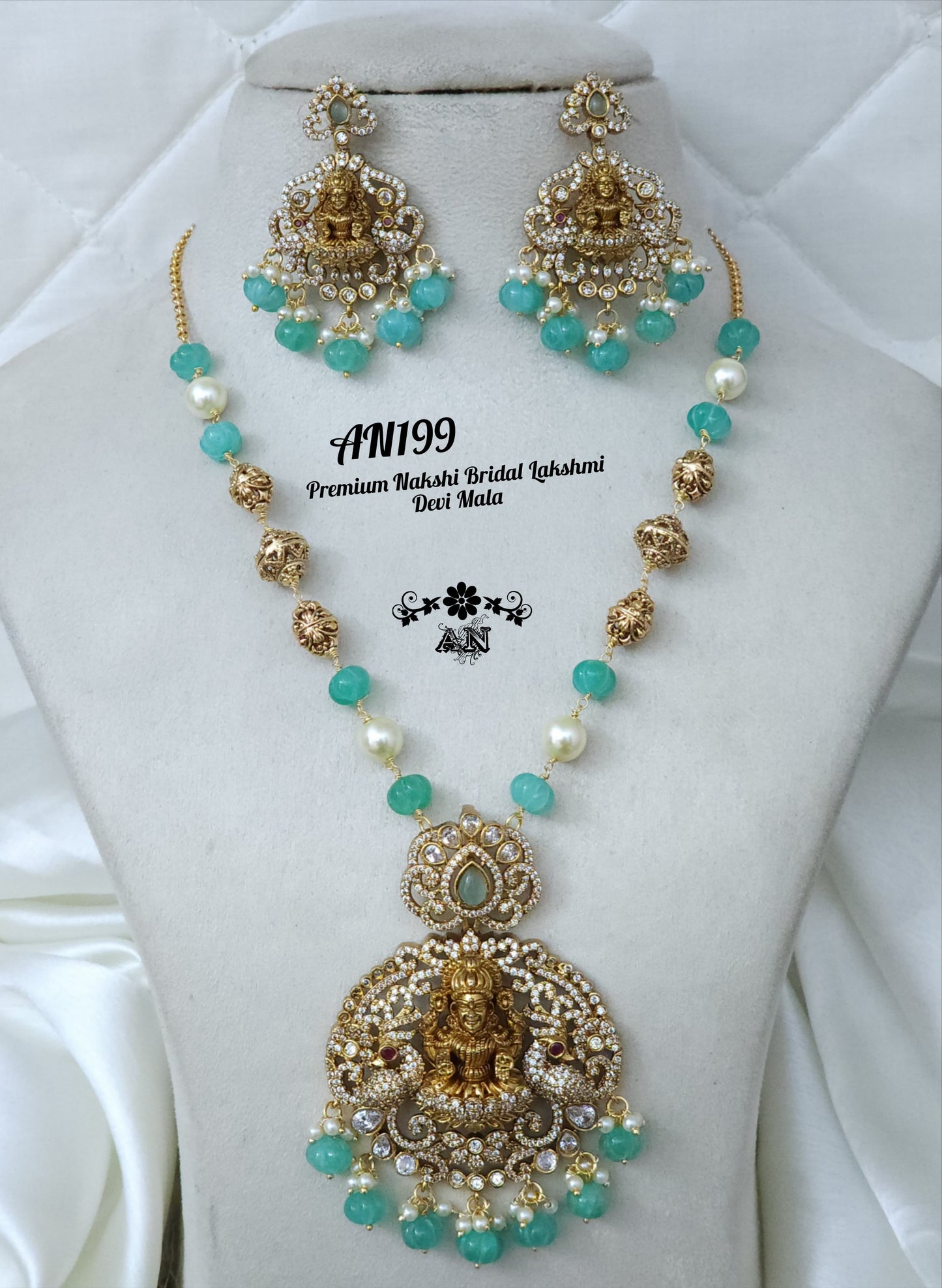 Premium Nakshi Bridal Lakshmi Devi Mala.