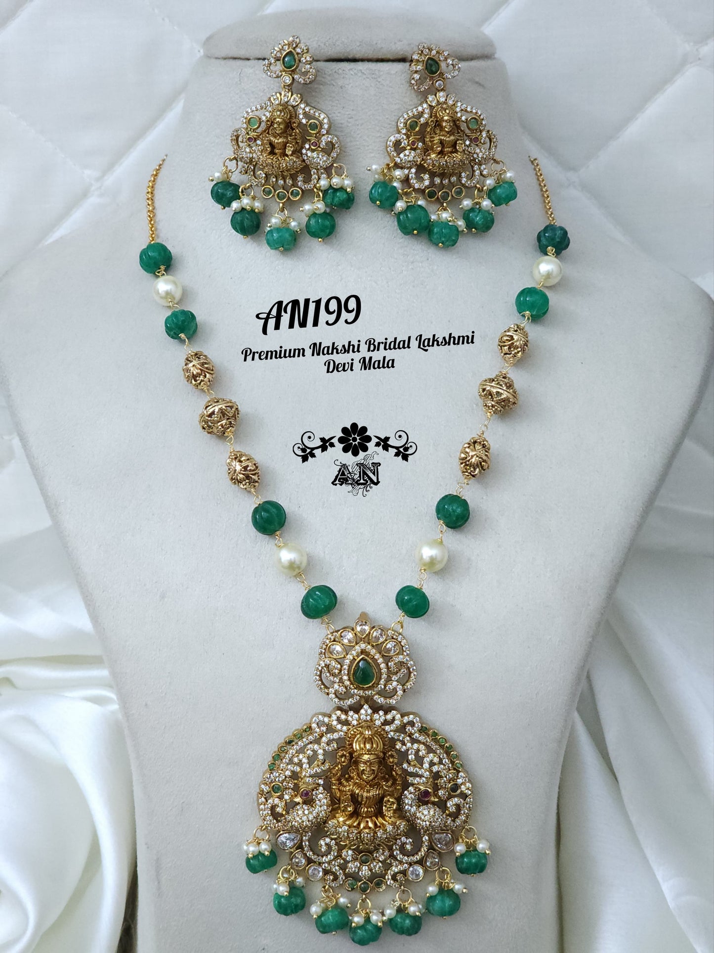 Premium Nakshi Bridal Lakshmi Devi Mala.