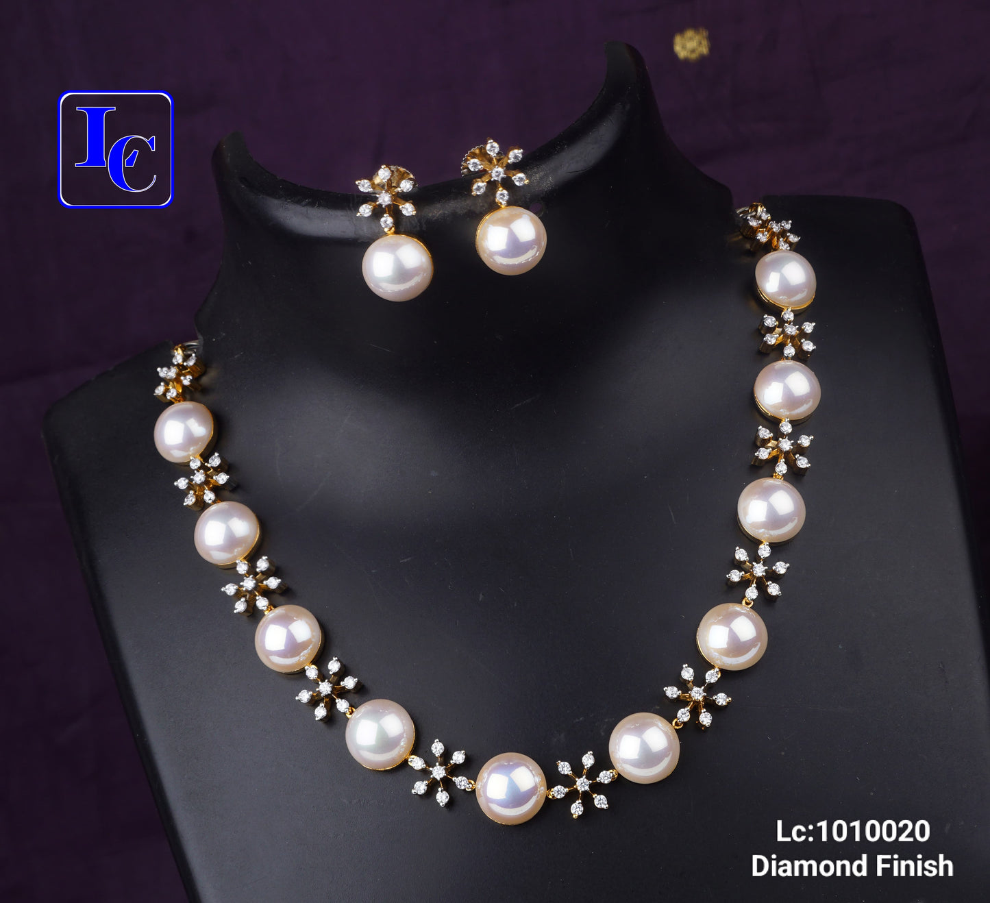 Ocean Pearl Necklace Set - TheFindify