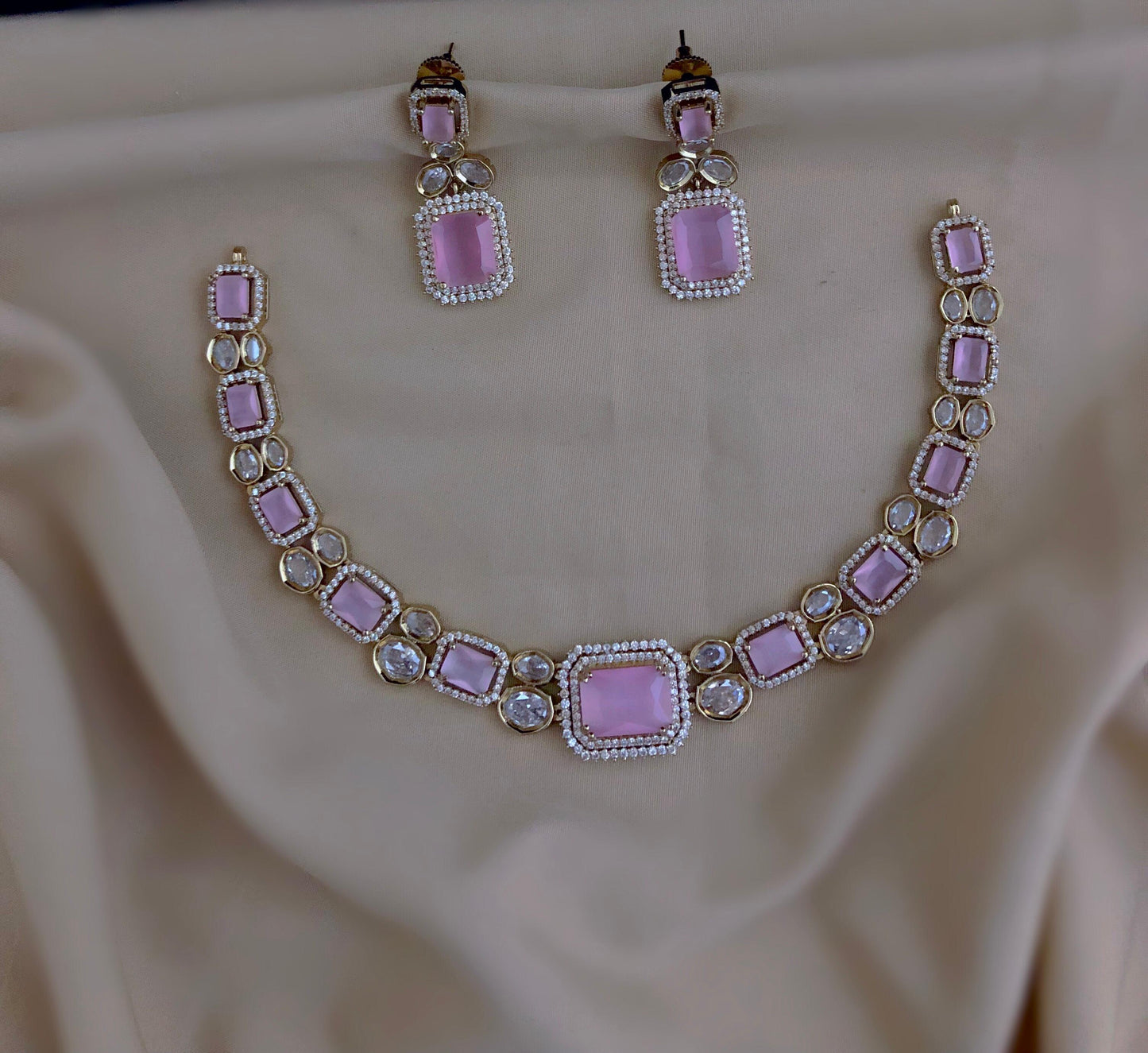 Duchess Diamond Drops Necklace - TheFindify