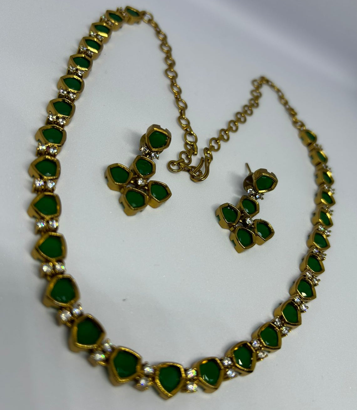 Finest Quality Victorian Mehndi Necklace Set