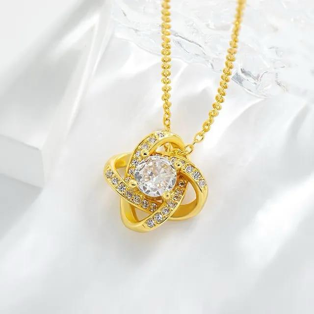 Golden Star Anti Tarnish 18k Gold Plated Necklace - TheFindify