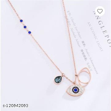 Blue Eye Pendant Chain