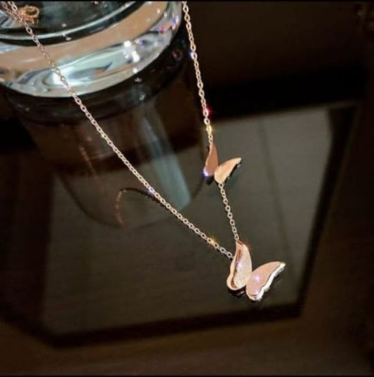 Butterfly Pendant Chain