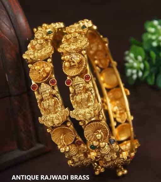  Antique Rajwadi Laxmi Bangle Set 