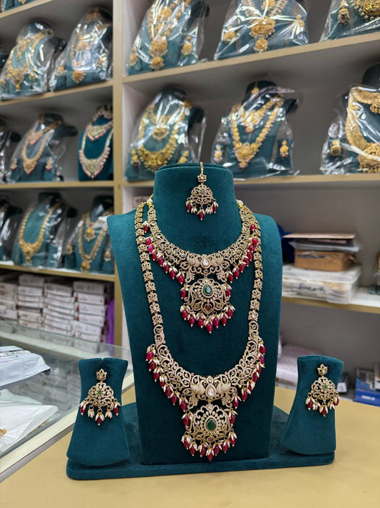 Meroon Bridal Jewellery Set - TheFindify