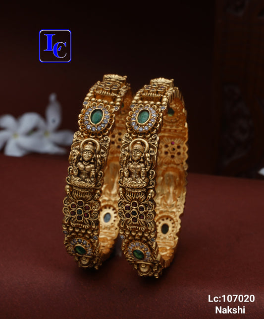 Hridaya Nakshi Bangles – Matte Finish Nakshi Bangles
