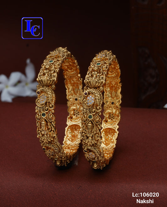 Basundhara Nakshi Bangles – Matte Finish Nakshi Bangles