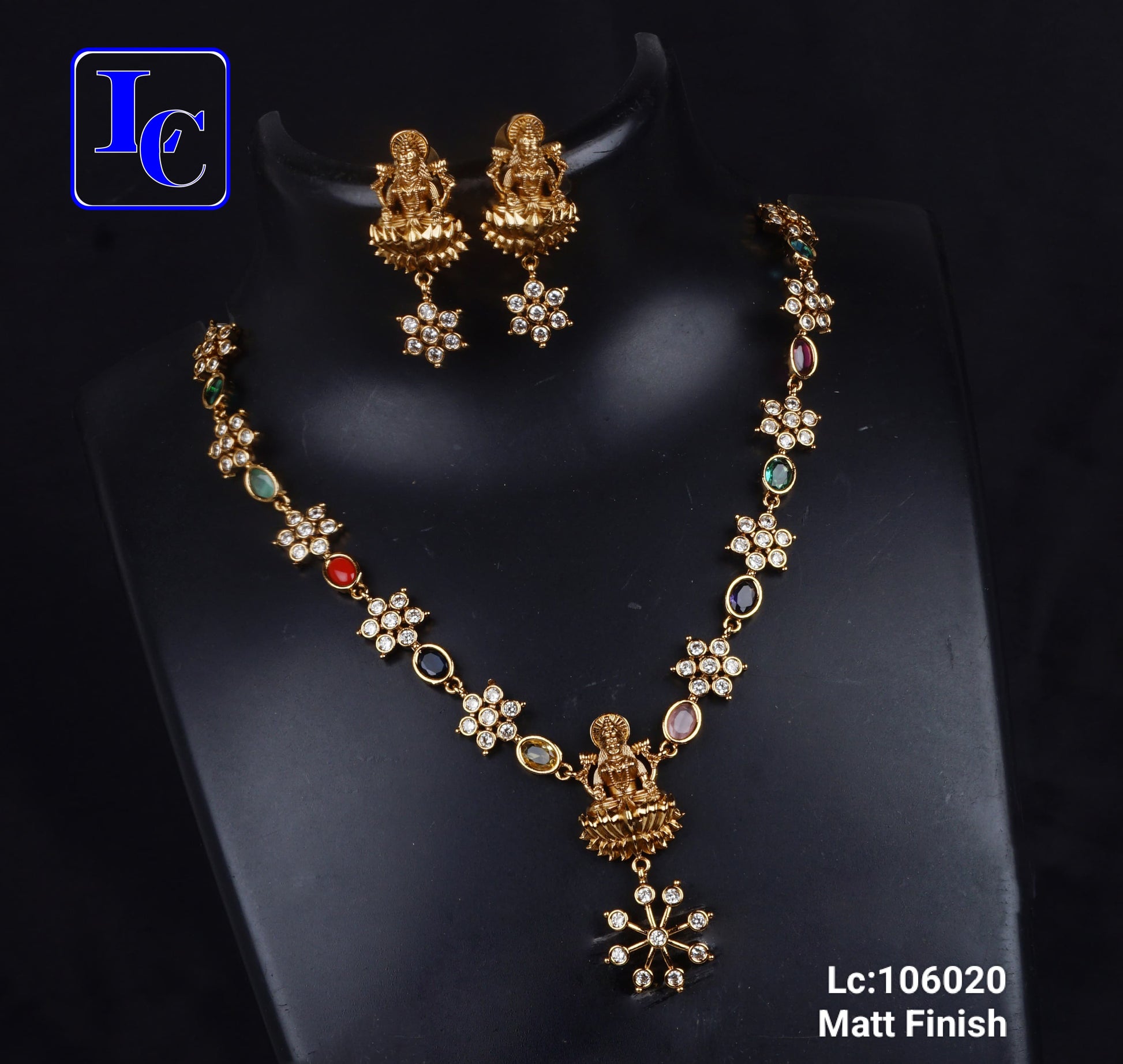 Navaratna Lakshmi Necklace - TheFindify