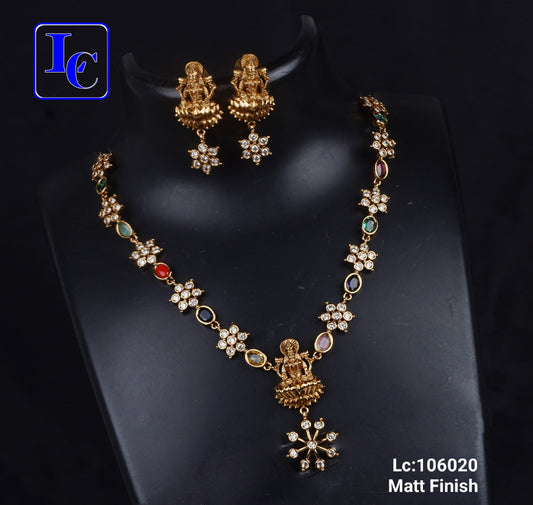 Navaratna Lakshmi Necklace - TheFindify