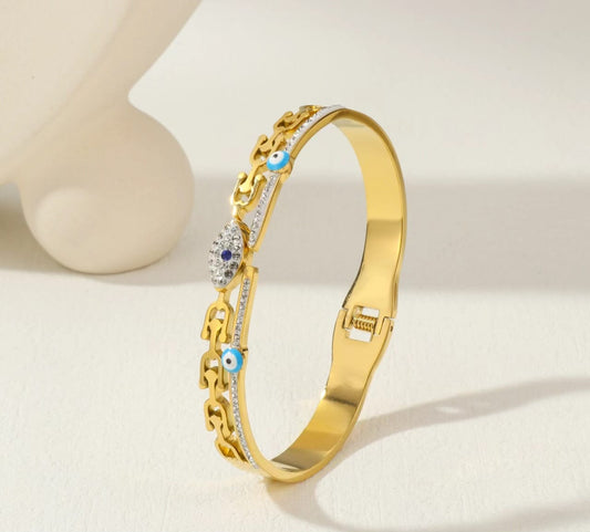 EvilEye Golden AntiTarnish Bracelet