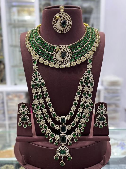 Peacock Design Bridal Set