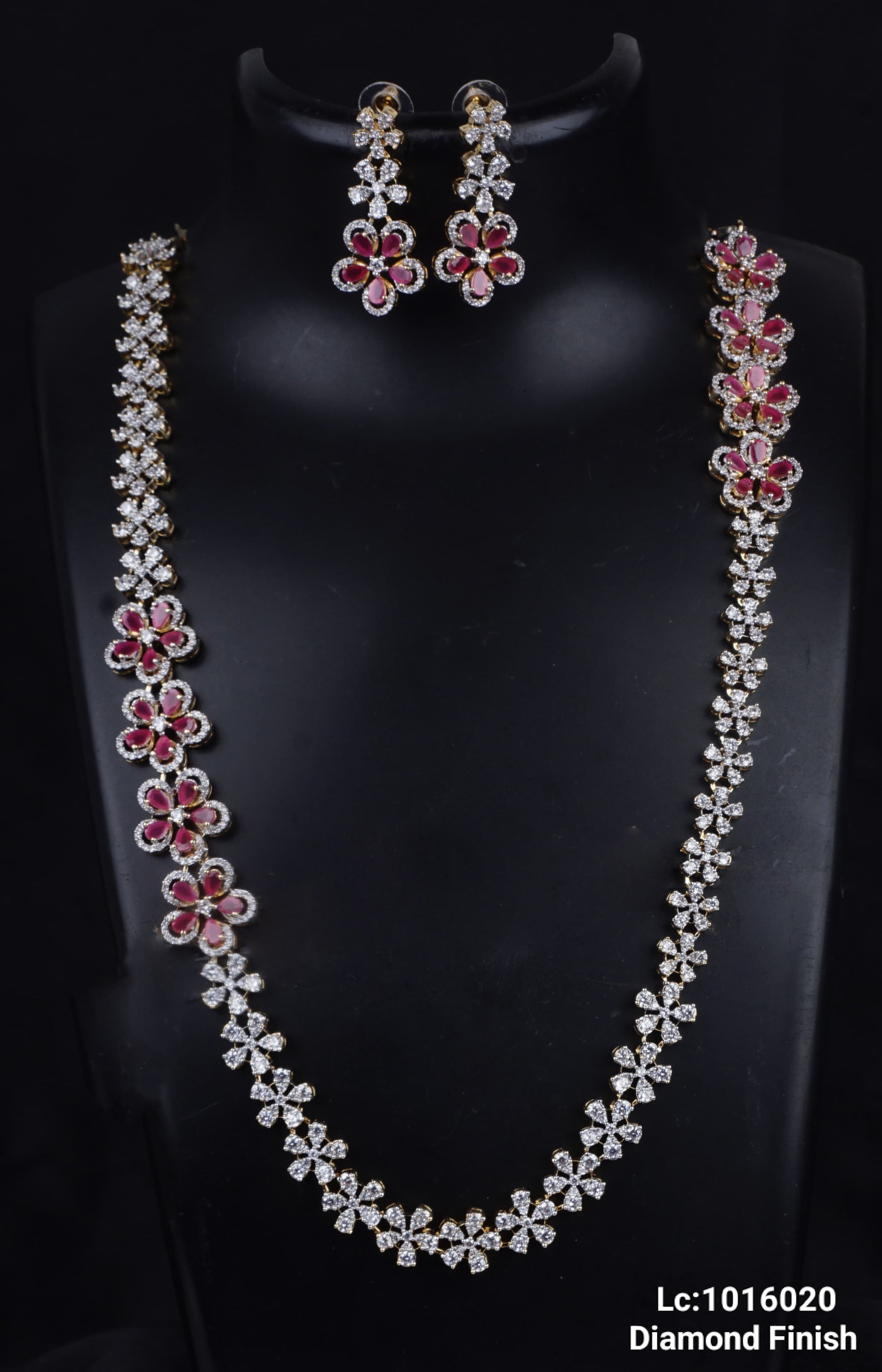 Queen’s Radiance Necklace With Earrings - TheFindify