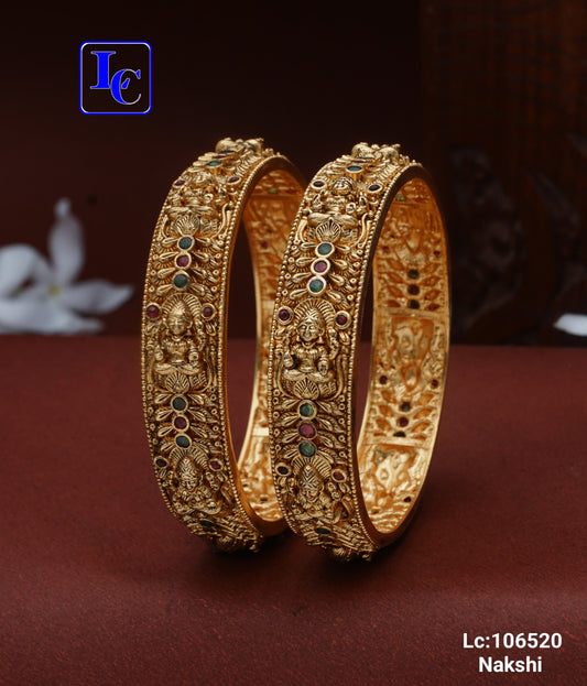 Sumangal Nakshi Bangles – Matte Finish Nakshi Bangles