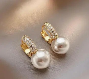 Big Pearl Earrings - TheFindify