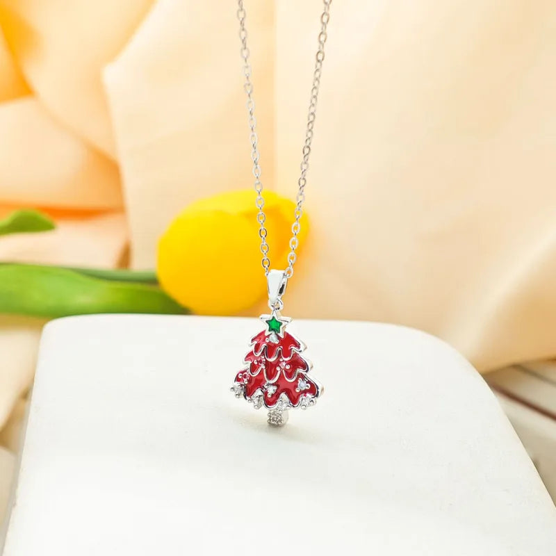 Sparkling Christmas Tree Pendant