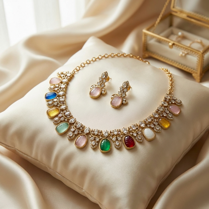 Victorian Short Necklace – Luxury Vintage Statement Jewelry