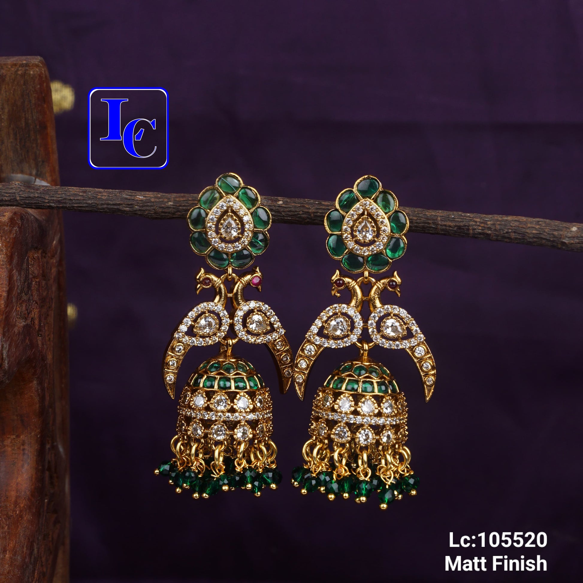Glow & Glam Premium Golden Earrings - TheFindify
