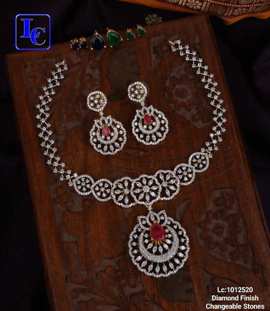 Regalia Diamond Elegance Necklace Set - TheFindify