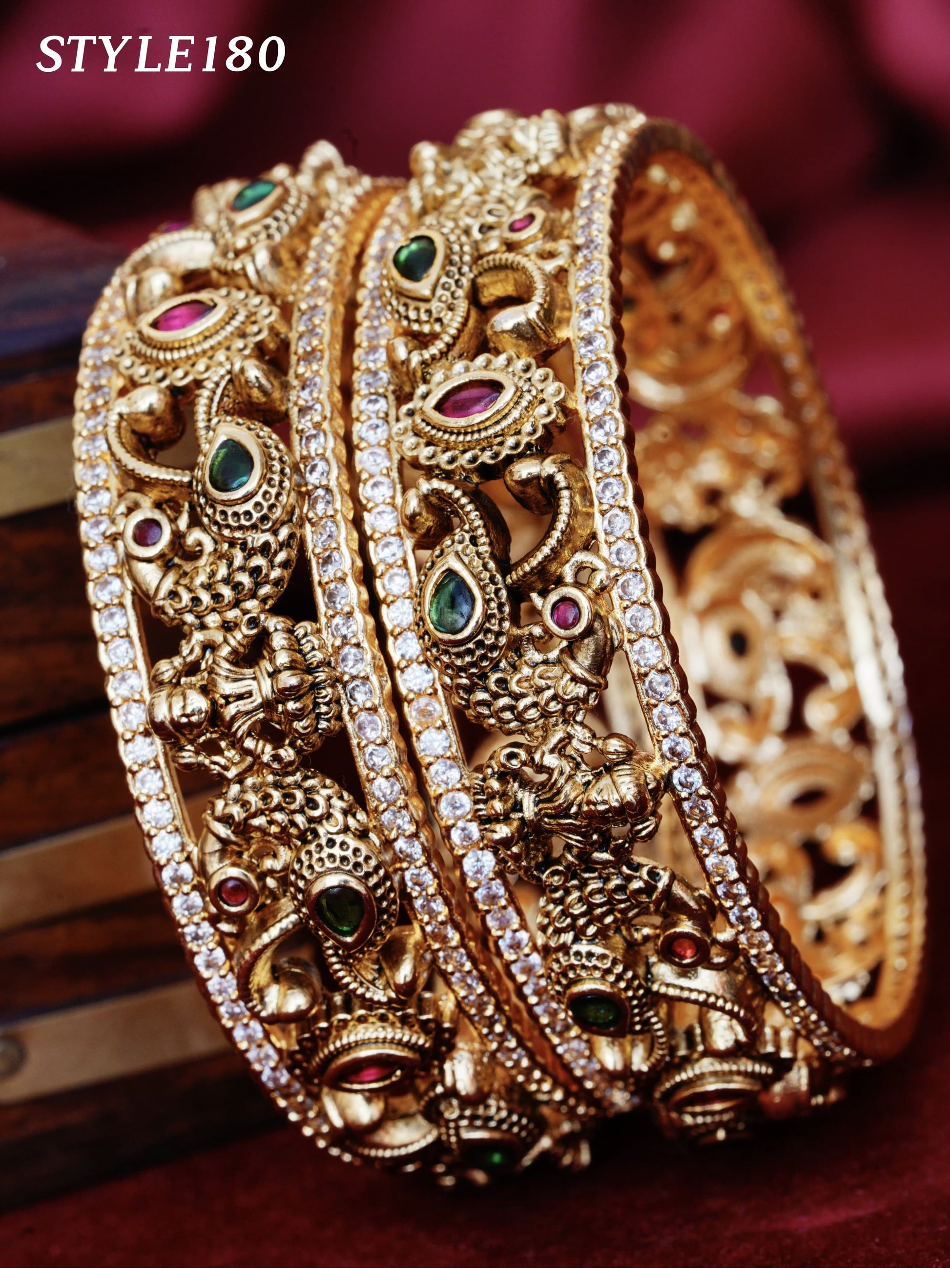 Rajkumari Kalai Antique Bangles - TheFindify