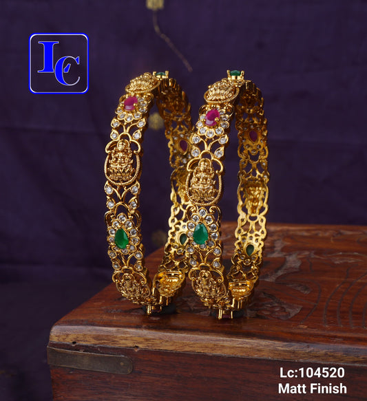 Sunset Bliss Matt Finish Bangles - TheFindify
