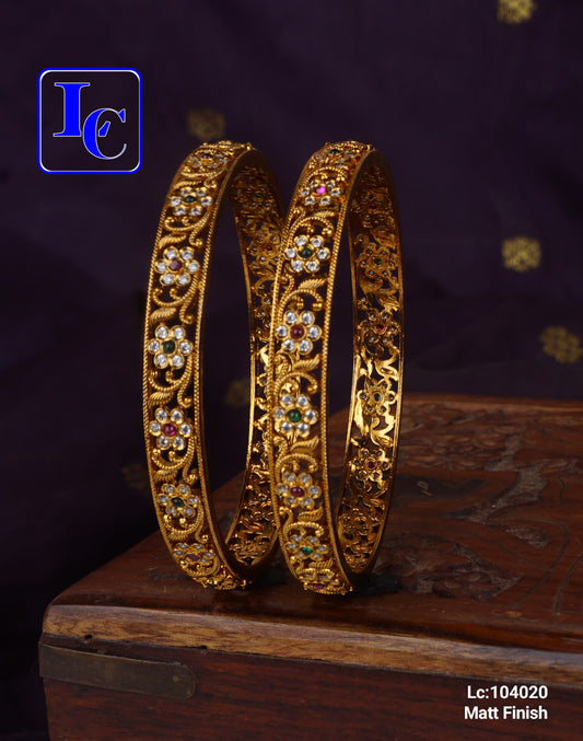 Zivara Signature Bangles - TheFindify