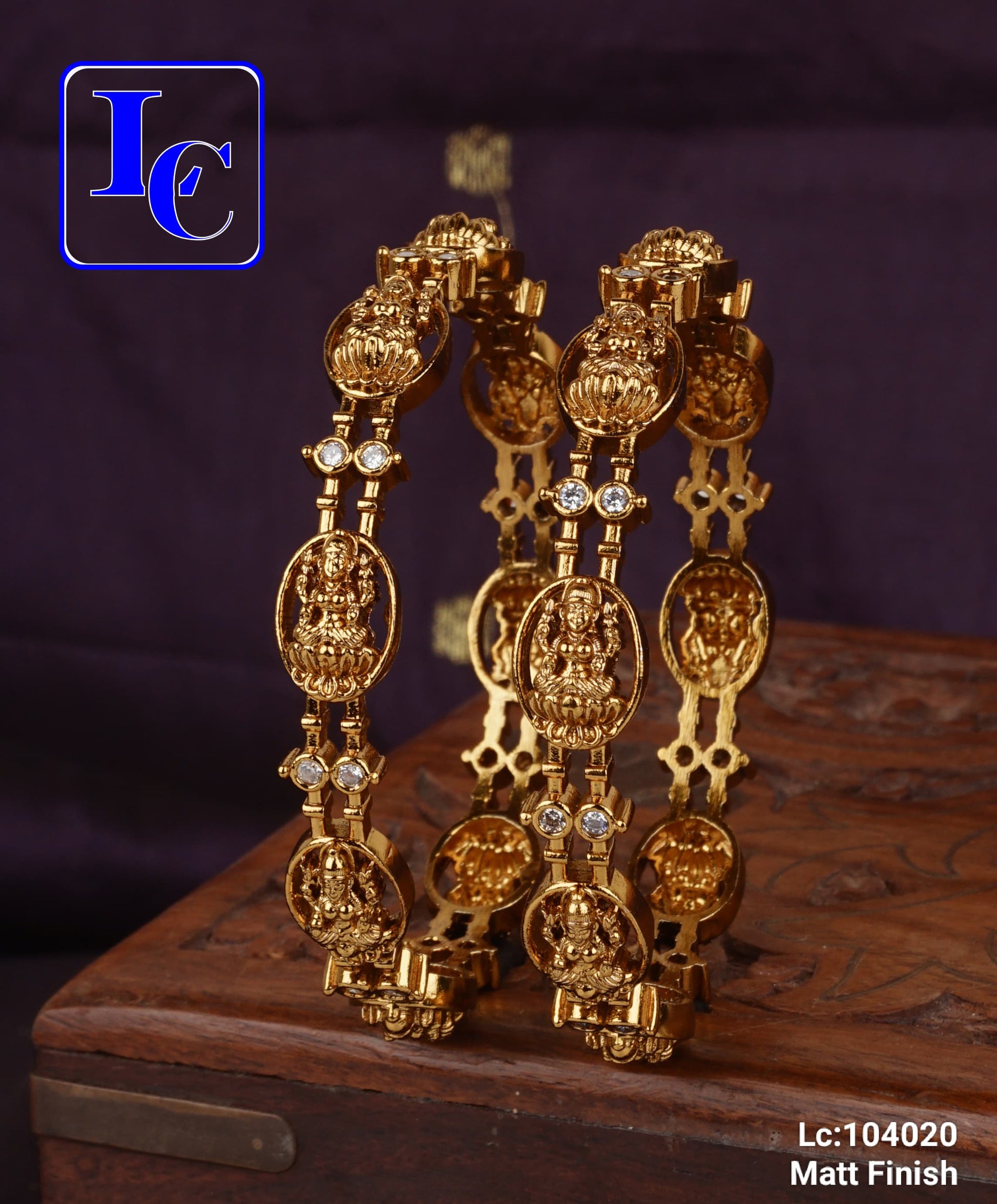 GlamGlide Nakshi Bangles - TheFindify