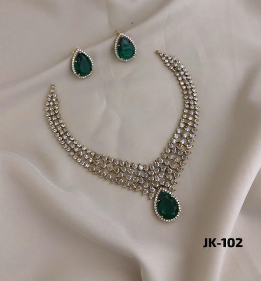 Regal Bloom Kundan Choker - TheFindify
