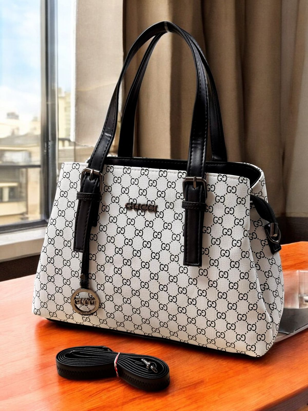 Chic Signature Satchel Handbag - TheFindify