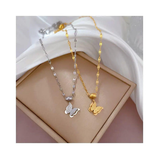 Mini Butterfly Anti Tarnish 18k Gold Plated Necklace (Copy) - TheFindify