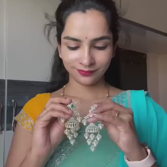 Diamond Finish Jumkas

