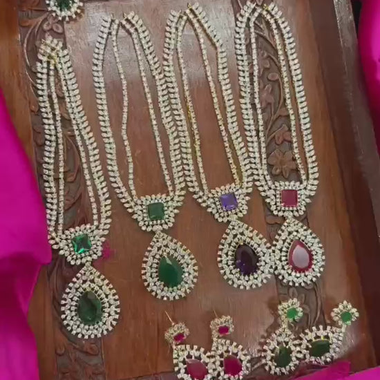 Double Layered Necklace Set