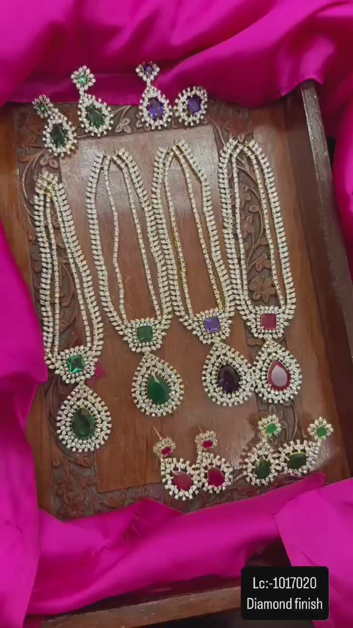 Double Layered Necklace Set