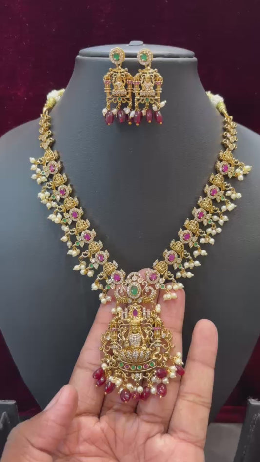 Lakshmi Haram With Earrings